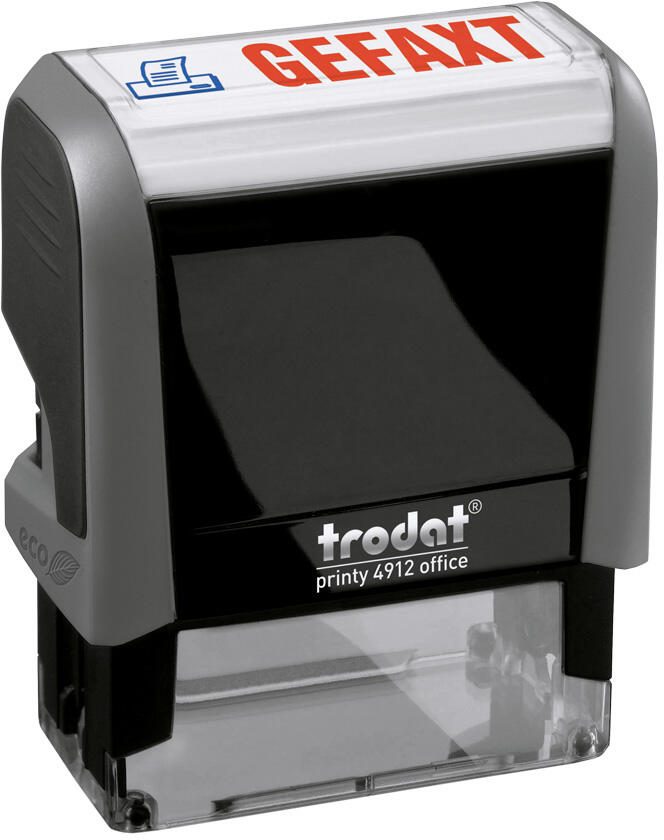 trodat Textstempel Office Ecoprinty 'GEFAXT'