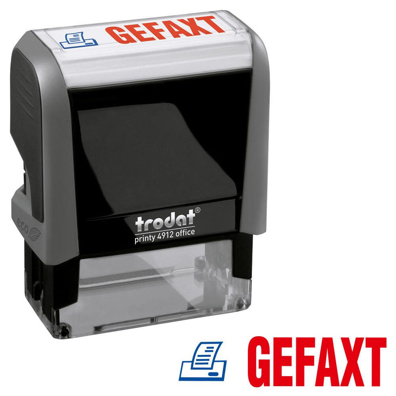 trodat Textstempel Office Ecoprinty 'GEFAXT'