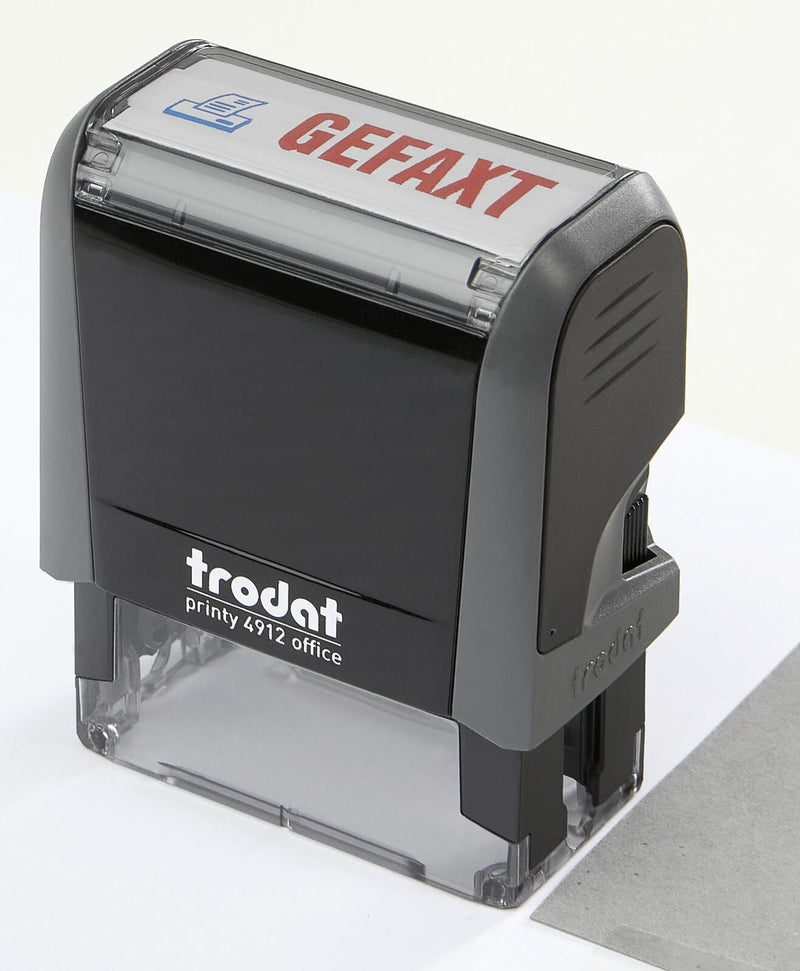 trodat Textstempel Office Ecoprinty 'GEFAXT'