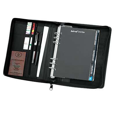bind Terminplaner 21,0 x 4,2 x 26,3 cm schwarz