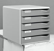 LEITZ Schubladenbox 52800089 DIN A4 28,5 x 35,5 x 29,0 cm