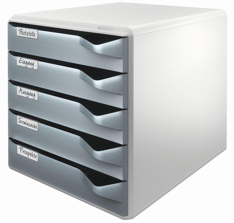 LEITZ Schubladenbox 52800089 DIN A4 28,5 x 35,5 x 29,0 cm