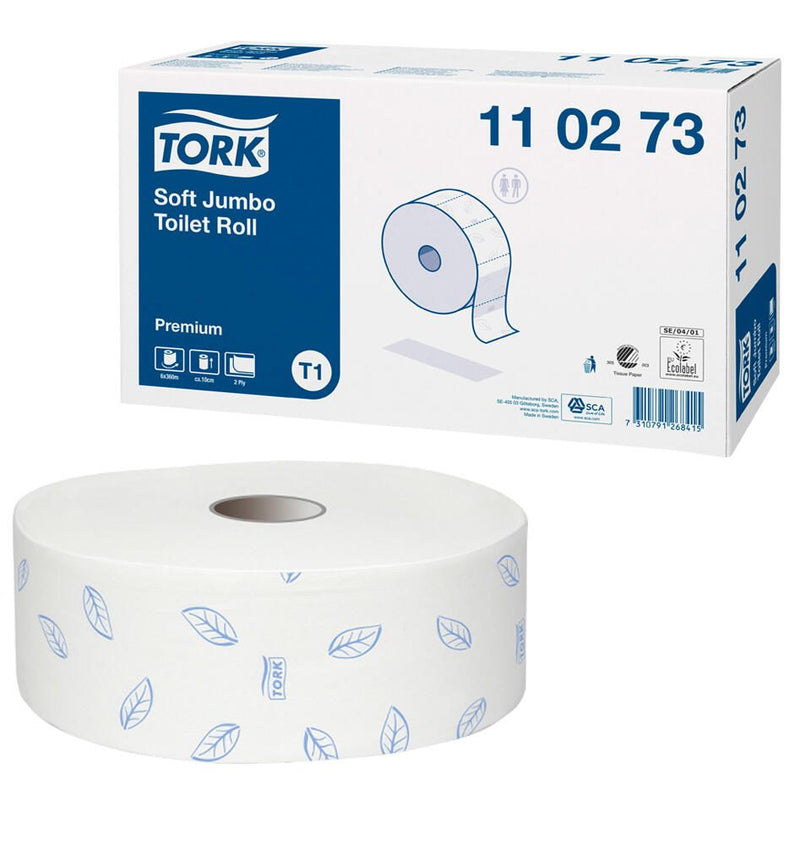 TORK Jumbo-Toilettenpapier T1 Premium Soft 2-lagig