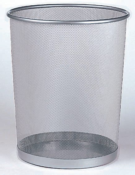 Zeller Papierkorb 17,5 l alu