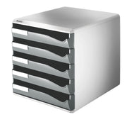 LEITZ Schubladenbox 52800035 DIN A4 28,5 x 35,5 x 29,0 cm