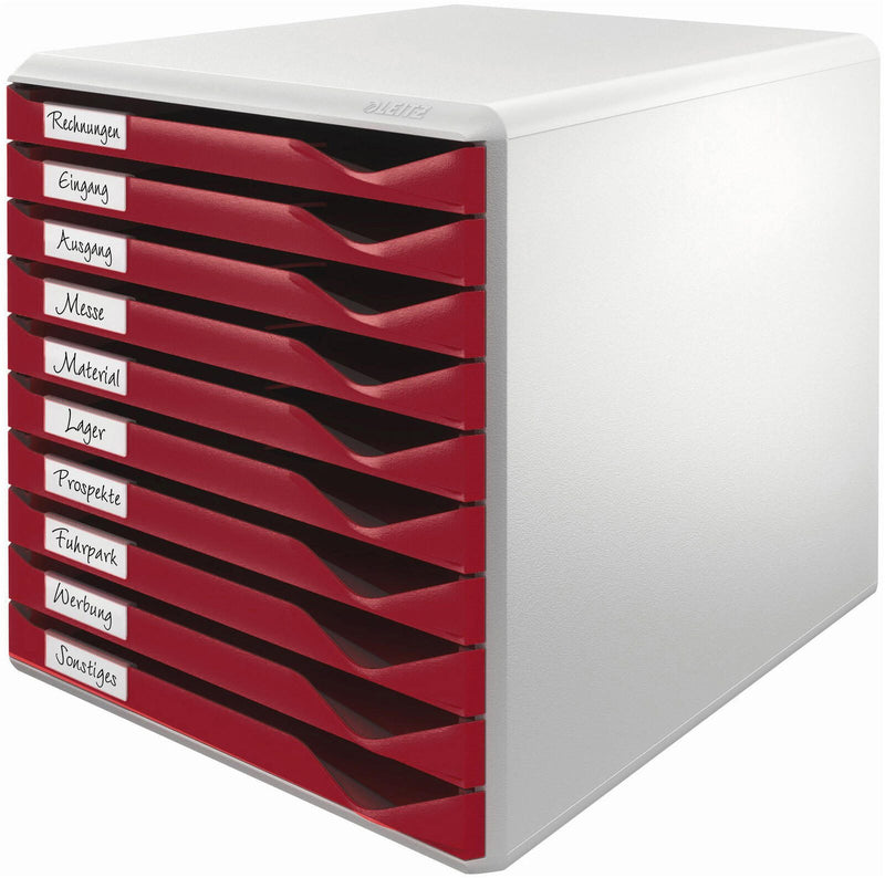 LEITZ Schubladenbox 52810028 DIN A4 28,5 x 35,5 x 29,0 cm