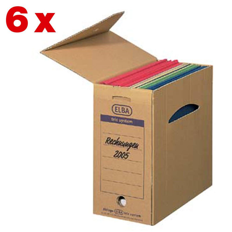 ELBA Archivboxen für lose Dokumente 16,0 x 34,1 x 31,5 cm