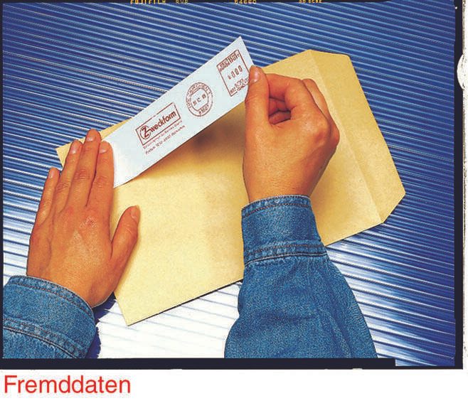 AVERY Zweckform Frankieretiketten 163,0 x 43,0 mm