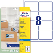 AVERY Zweckform Versandetiketten J8165-25 weiß 99,1 x 67,7 mm