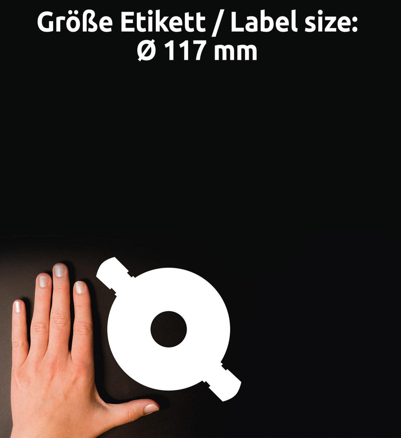 AVERY Zweckform CD-Etiketten ClassicSize