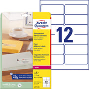 AVERY Zweckform Folien-Adressetiketten 99,1 x 42,3 mm