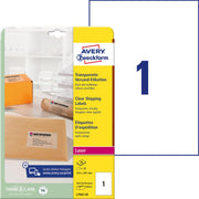 AVERY Zweckform Folien-Versandetiketten 210,0 x 297,0 mm