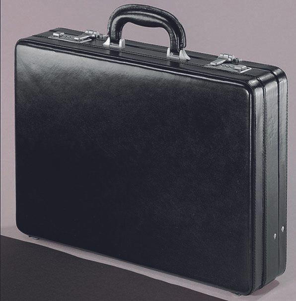 Alassio Aktenkoffer TAORMINA 45,5 x 12,0 x 33,0 cm schwarz