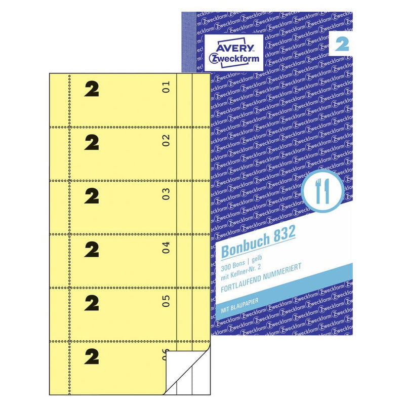 AVERY Zweckform Bonblock 01-300