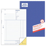 AVERY Zweckform Formularbuch Rechnung DIN A4 2x 40 Seiten