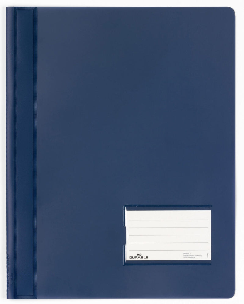 DURABLE Schnellhefter DIN A4 überbreit PVC hellblau