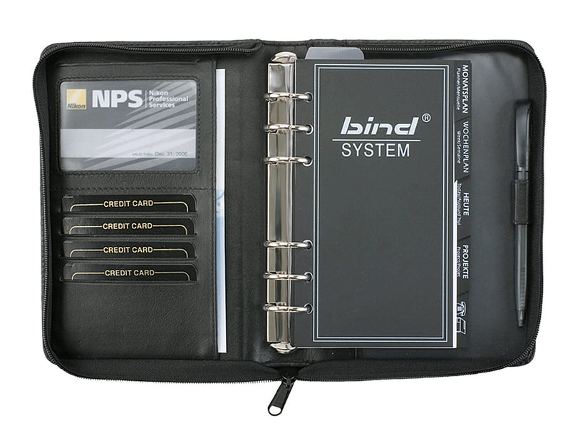 bind Terminplaner 14,0 x 4,0 x 19,2 cm schwarz