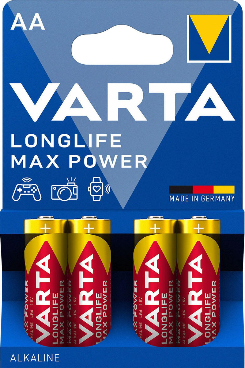 VARTA Batterien LONGLIFE Max Power Mignon AA 1.5 V