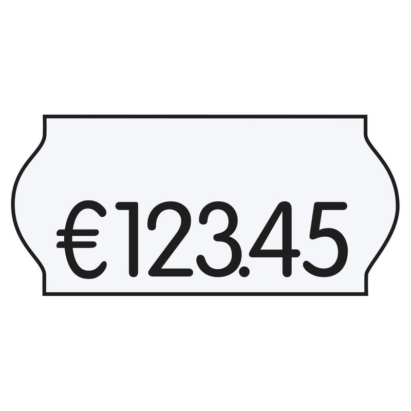 METO Preisetiketten 26,0 x 12,0 mm