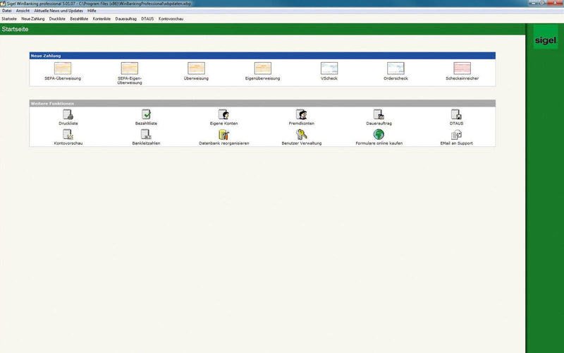 SIGEL WinBanking Software