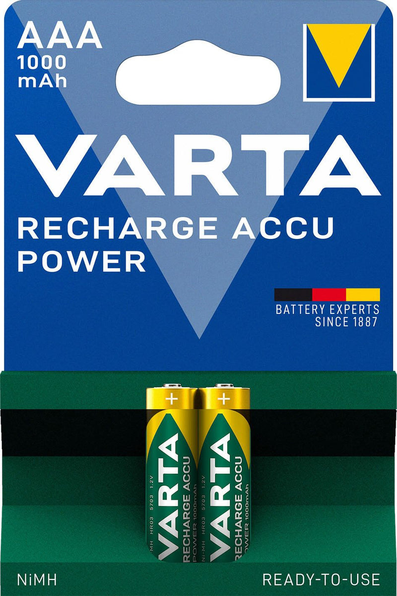 VARTA Akkus RECHARGE ACCU Power Micro AAA 1.2 V
