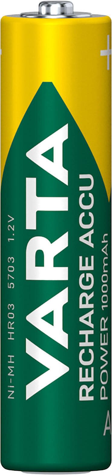 VARTA Akkus RECHARGE ACCU Power Micro AAA 1.2 V