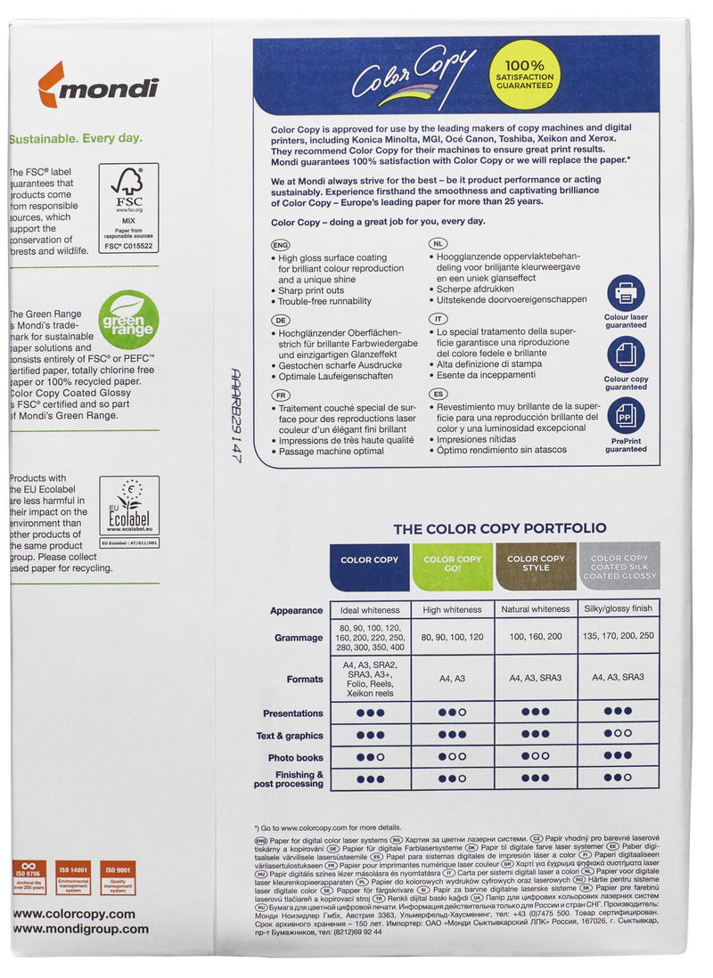 Mondi Business Paper Laserpapier DIN A4 200 g/m²