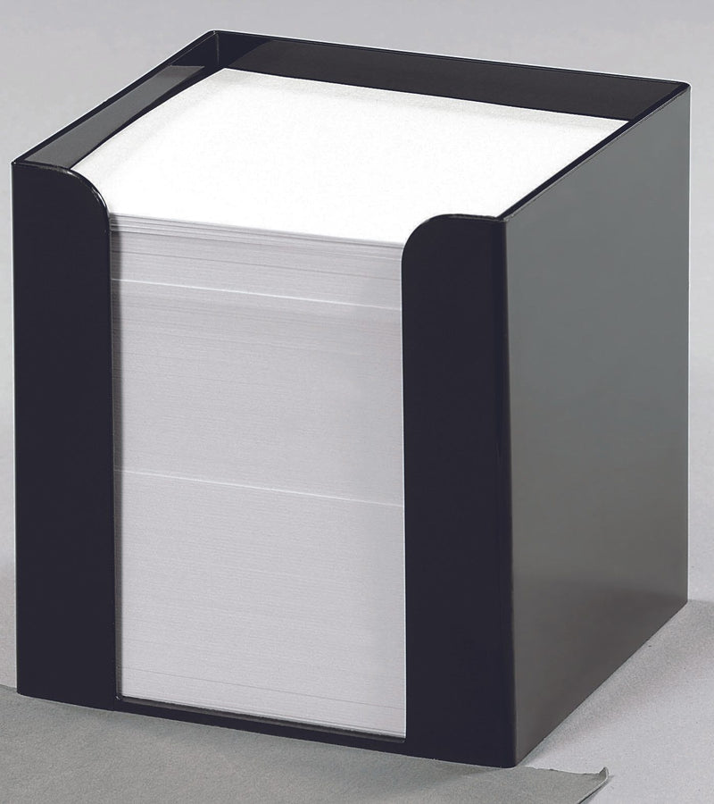 folia Zettelbox schwarz inkl. 700 Notizzettel
