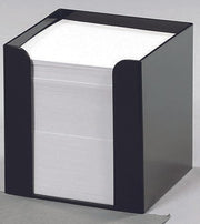 folia Zettelbox schwarz inkl. 700 Notizzettel