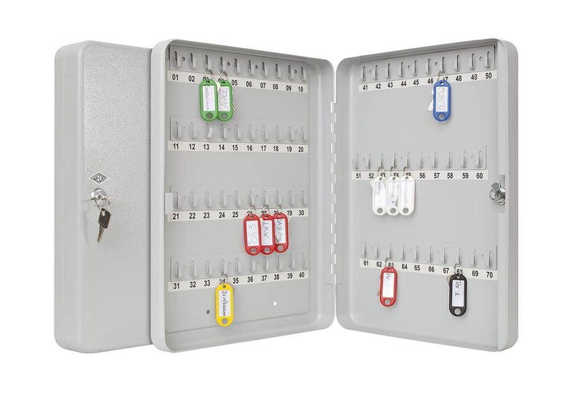 WEDO Schlüsselkasten mit 70 Sicherheitsschloss lichtgrau