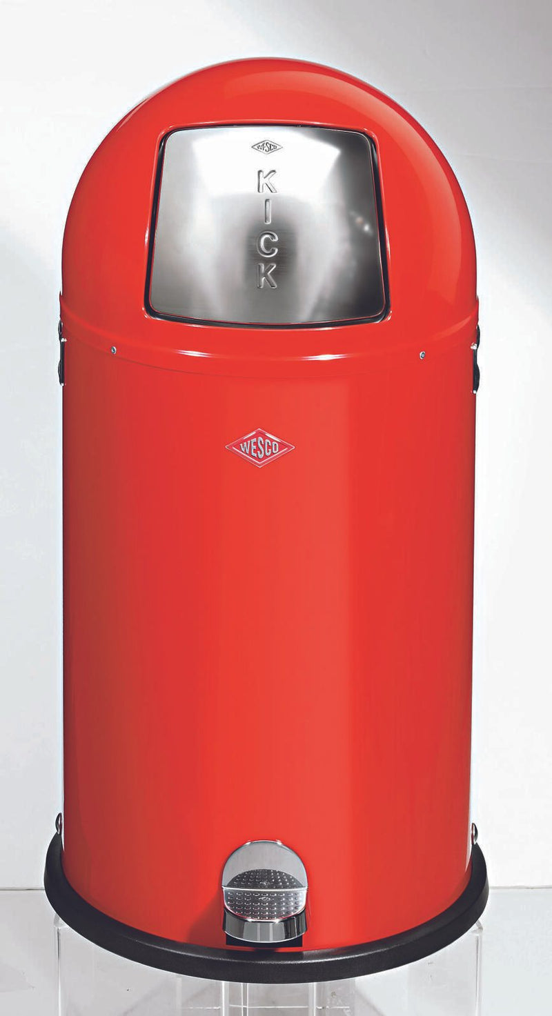 WESCO Mülleimer 40,0 l rot