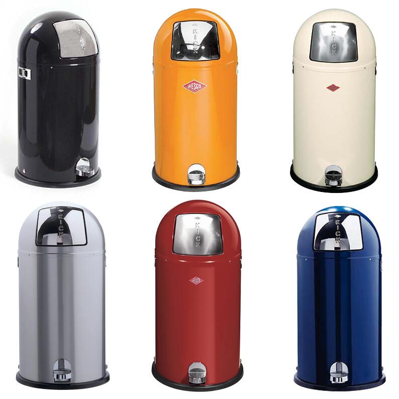 WESCO Mülleimer 40,0 l rot