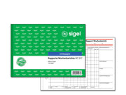 SIGEL Formularbuch Wochenbericht DIN A5 quer 1x 100 Seiten