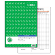 SIGEL Formularbuch Reisekostenabrechnung monatlich DIN A4 1x 50 Seiten