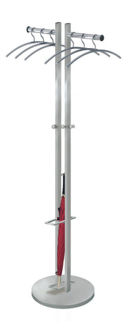 Kerkmann Kleiderständer Master alusilber 39,0 x 167,0 cm 6 Haken