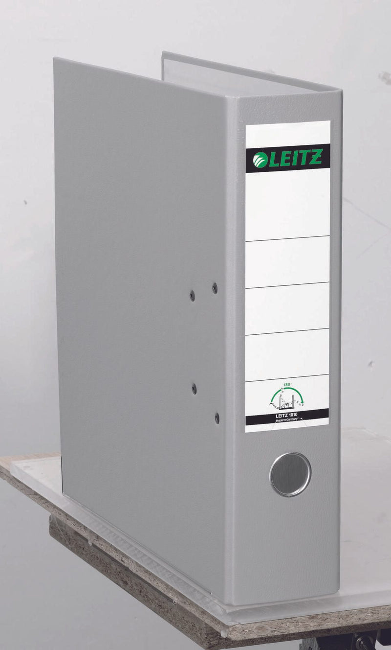 LEITZ Ordner Rückenbreite 8 cm DIN A4 Kunststoff grau
