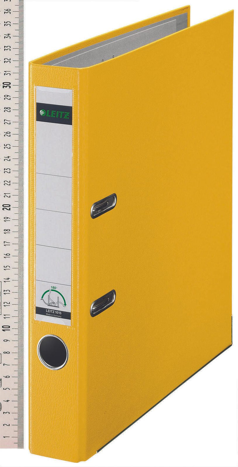 LEITZ Ordner Rückenbreite 5.2 cm DIN A4 Kunststoff gelb