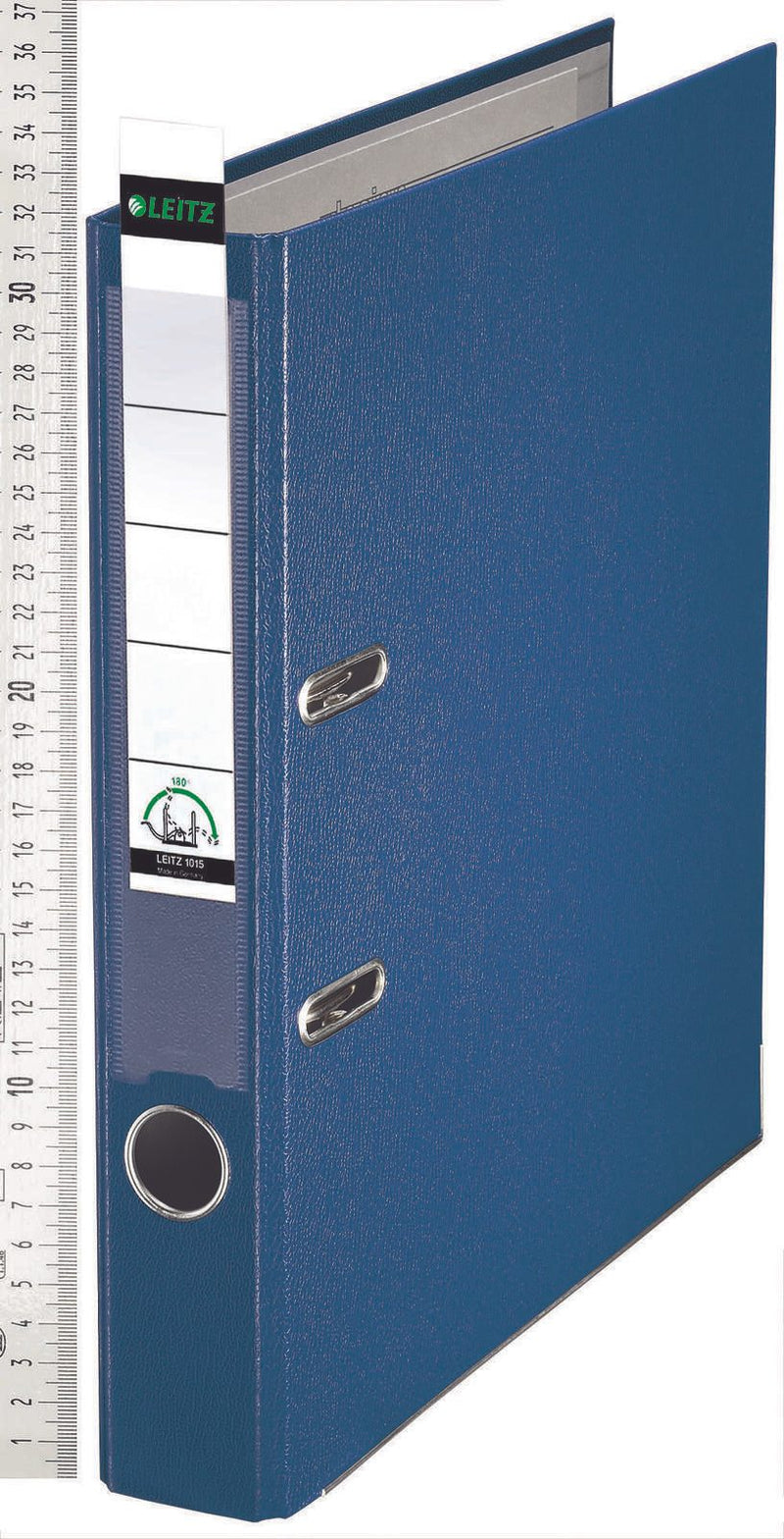 LEITZ Ordner Rückenbreite 5.2 cm DIN A4 Kunststoff blau