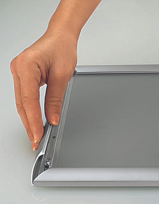 Showdown® Displays Klapprahmen 32,8 x 45,1 cm silber