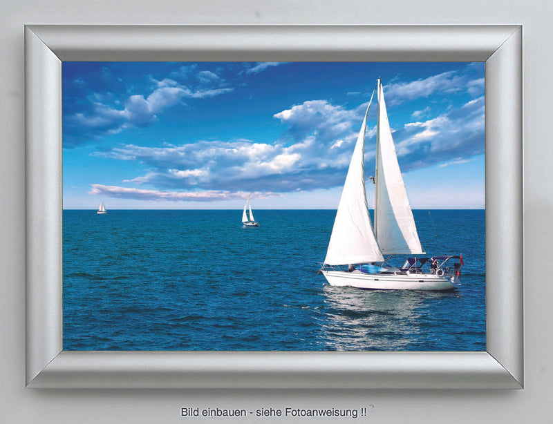 Showdown® Displays Klapprahmen 62,5 x 87,2 cm silber