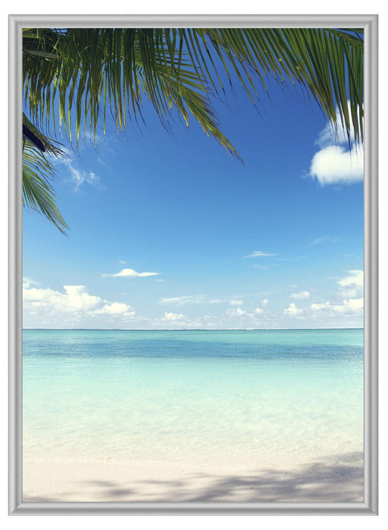 Showdown® Displays Klapprahmen 62,5 x 87,2 cm silber