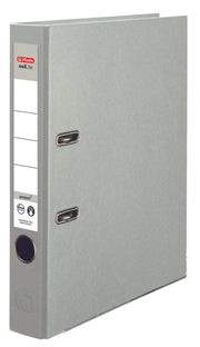 herlitz Ordner Rückenbreite 5 cm DIN A4 Kunststoff grau