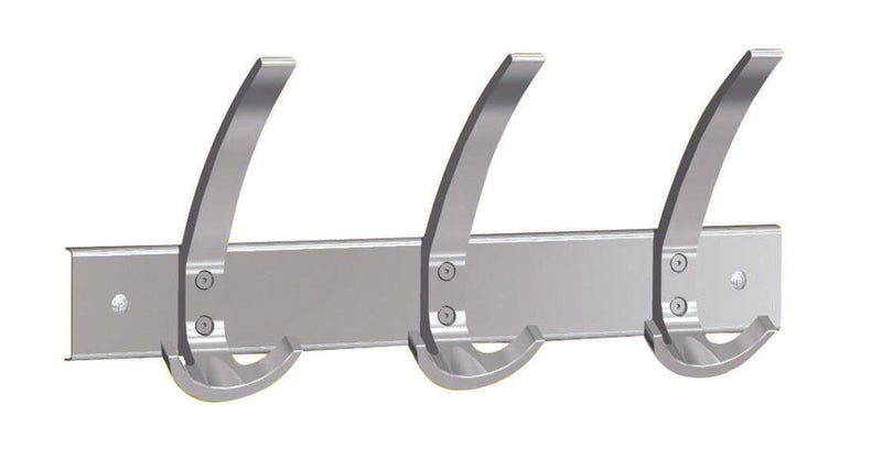 Kerkmann Wandgarderobe public alusilber 40,0 x 17,0 cm 9 Haken