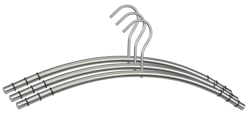 SZ Metall Kleiderbügel silber