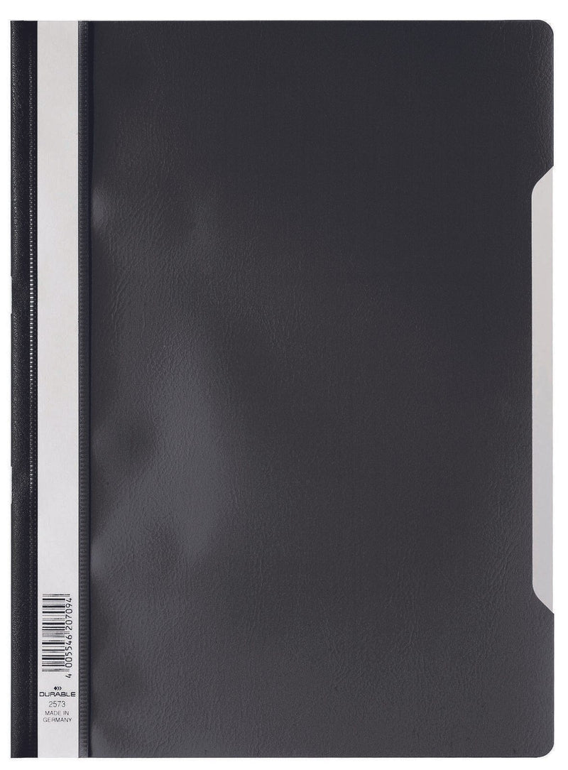 DURABLE Schnellhefter DIN A4 Polypropylen (PP) schwarz