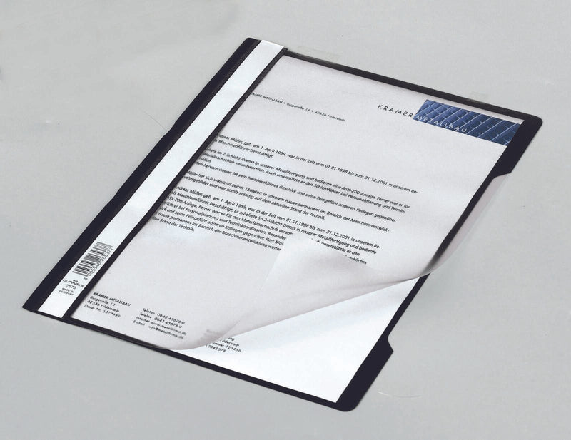 DURABLE Schnellhefter DIN A4 Polypropylen (PP) schwarz