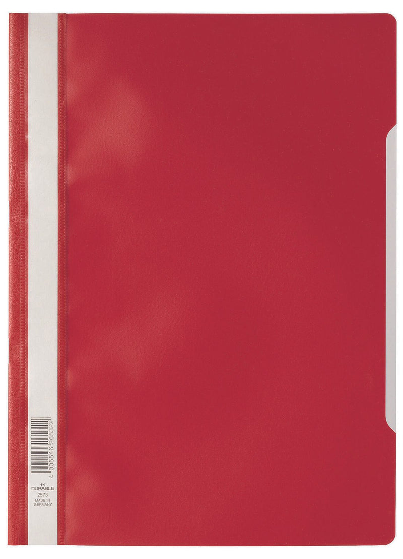 DURABLE Schnellhefter DIN A4 Polypropylen (PP) rot