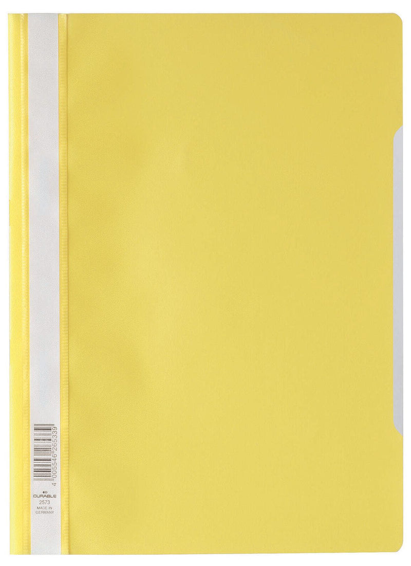DURABLE Schnellhefter DIN A4 Polypropylen (PP) gelb