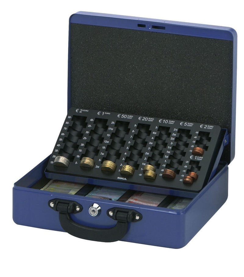MAUL Geldkassette Größe 1 blau