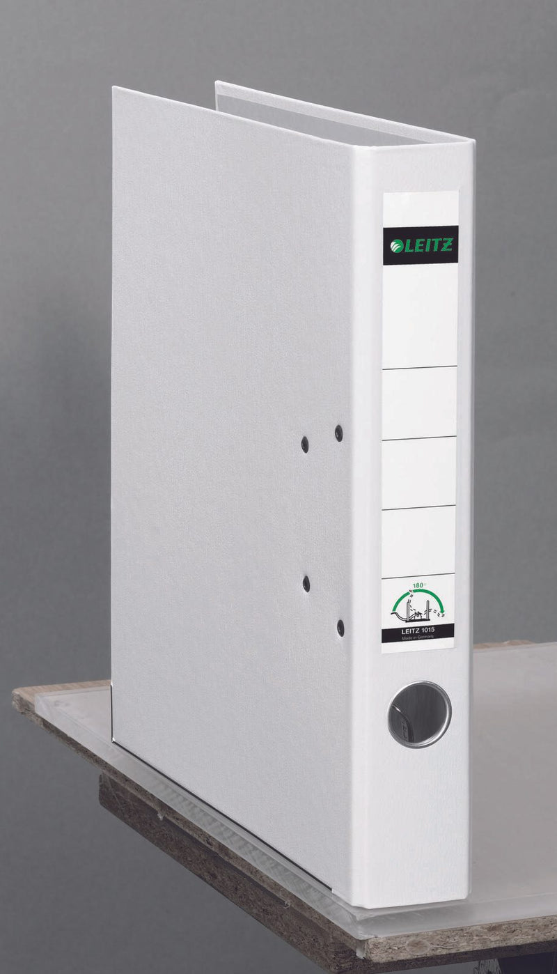 LEITZ Ordner Rückenbreite 5.2 cm DIN A4 Kunststoff weiß